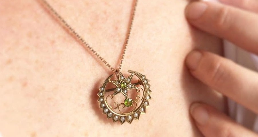 how to wear a brooch as a pendant | as a necklace