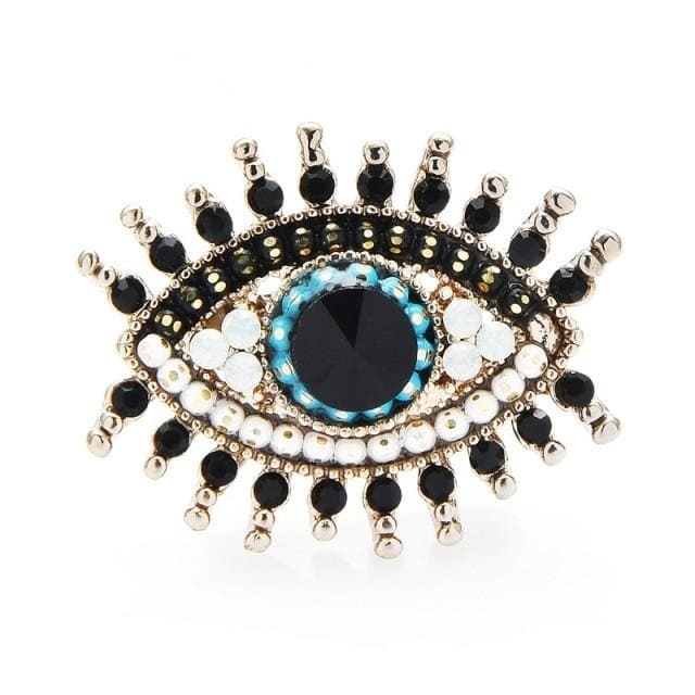 Black Eye Brooch | Brooch Paradise