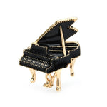 Black Piano Brooch | Brooch Paradise