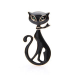 Black Cat Brooch | Brooch Paradise