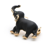 Black Elephant Brooch | Brooch Paradise