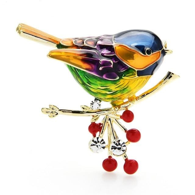 Blue Bird Brooch | Brooch Paradise