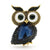Blue Owl Brooch | Brooch Paradise