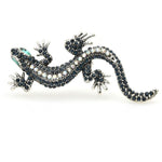 Blue Lizard Brooch | Brooch Paradise