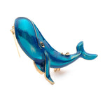 Blue Whale Brooch | Brooch Paradise