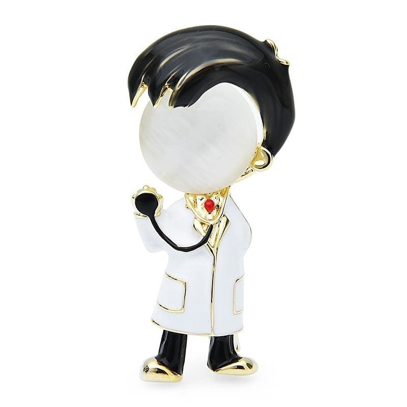 Doctor Brooch - Man | Brooch Paradise