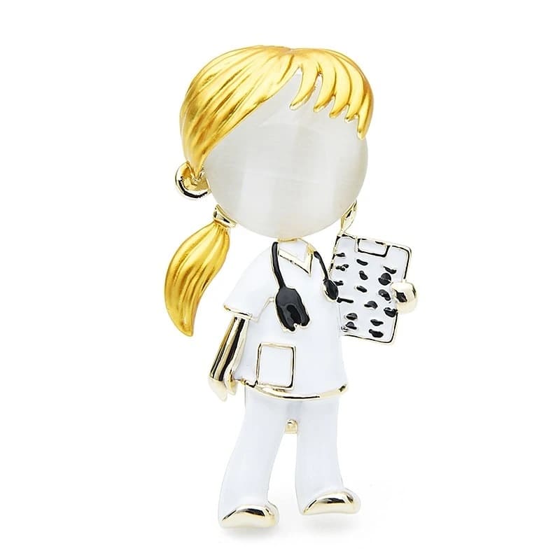 Doctor Brooch - Woman | Brooch Paradise