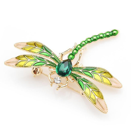 Enamel Dragonfly Brooch | Brooch Paradise