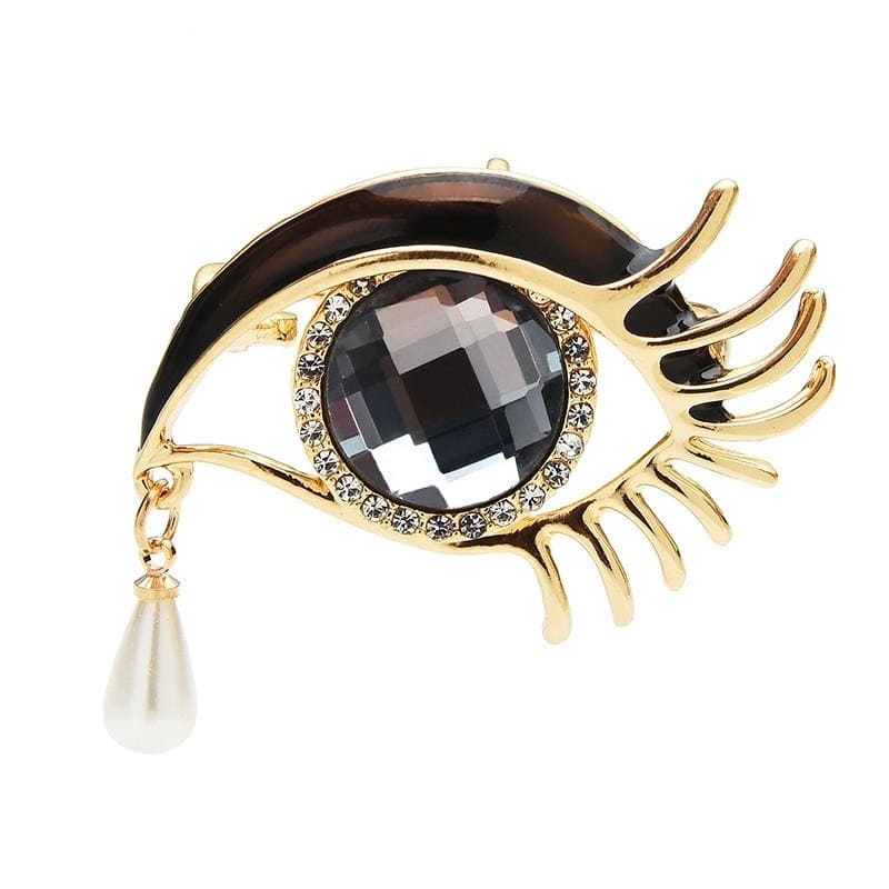 Gold Eye Brooch | Brooch Paradise