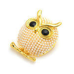 Gold Owl Brooch | Brooch Paradise