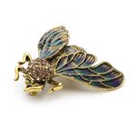 Gold Cicada Brooch | Brooch Paradise