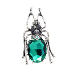 Green Scarab Beetle Brooch | Brooch Paradise