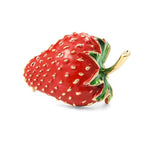 Lovely Strawberry Brooch | Brooch Paradise