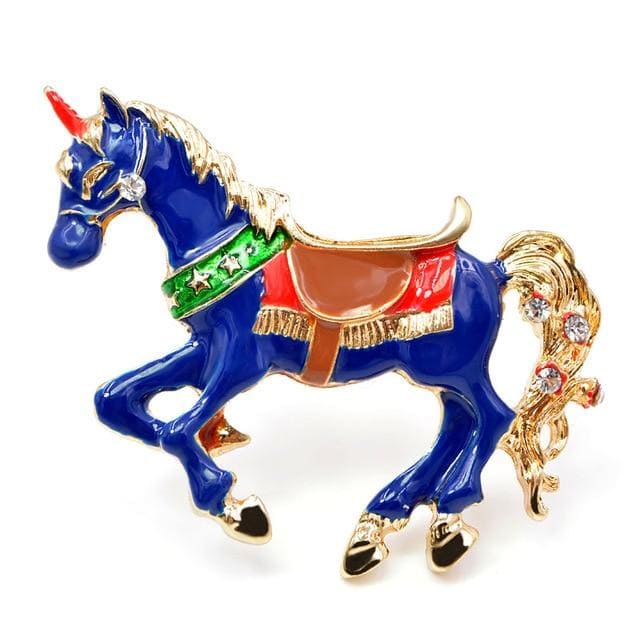 Multicolor Horse Brooch | Brooch Paradise