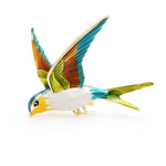 Multicolor Swallow Brooch | Brooch Paradise