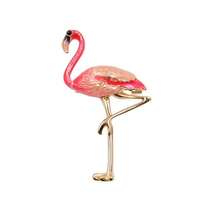 Pink Flamingo Brooch | Brooch Paradise