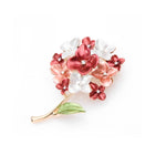 Red Lilac Brooch | Brooch Paradise