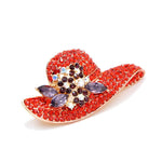 Rhinestone Hat Brooch | Brooch Paradise