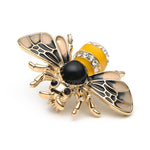 Rhinestone Bee Brooch | Brooch Paradise