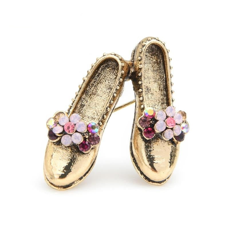 Shoes Brooch - Style Ballerina | Brooch Paradise