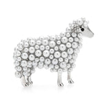 Silver Sheep Brooch | Brooch Paradise