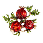 Three Pomegranate Brooch | Brooch Paradise