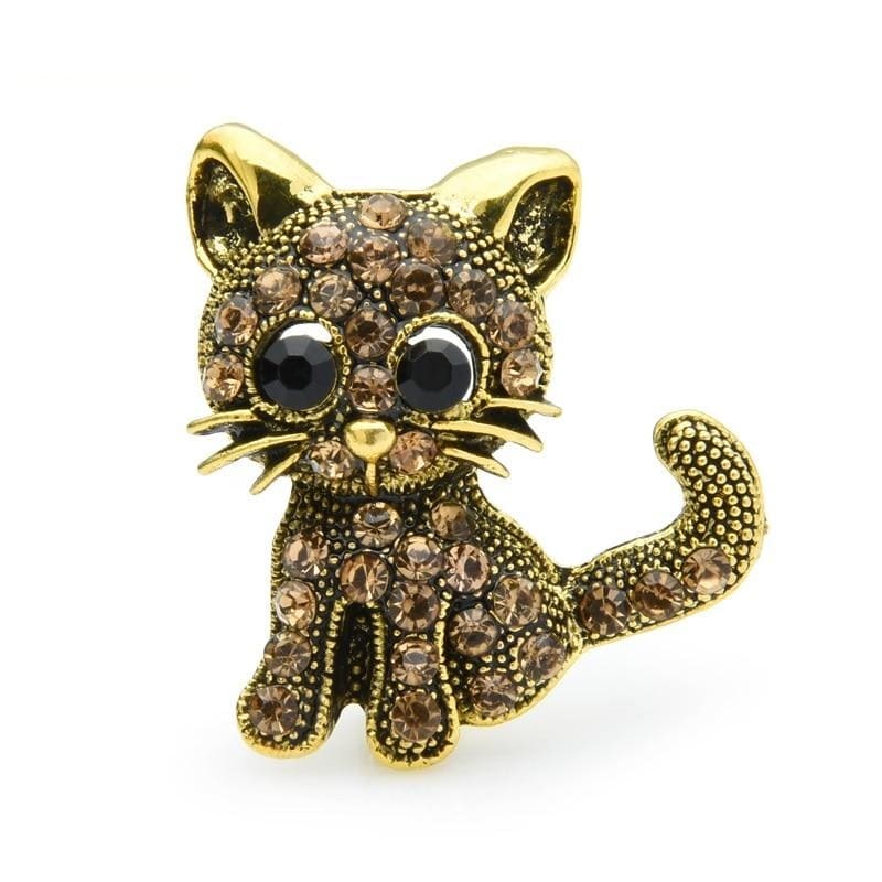 Vintage Cat Brooch | Brooch Paradise