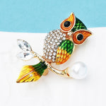 Vintage Owl Brooch | Brooch Paradise