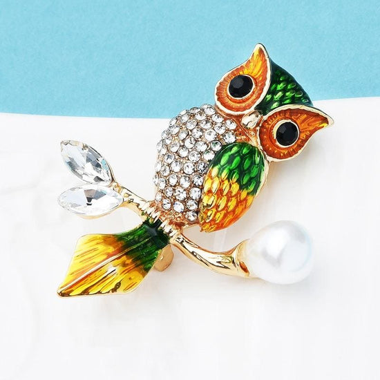 Vintage Owl Brooch | Brooch Paradise