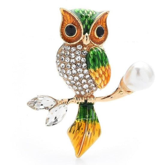 Vintage Owl Brooch | Brooch Paradise