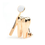 Gold Tooth Brooch | Brooch Paradise